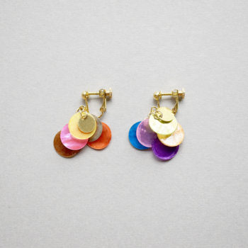 Shell earrings / Short Multi : シェルイヤリング / ショート マルチ
